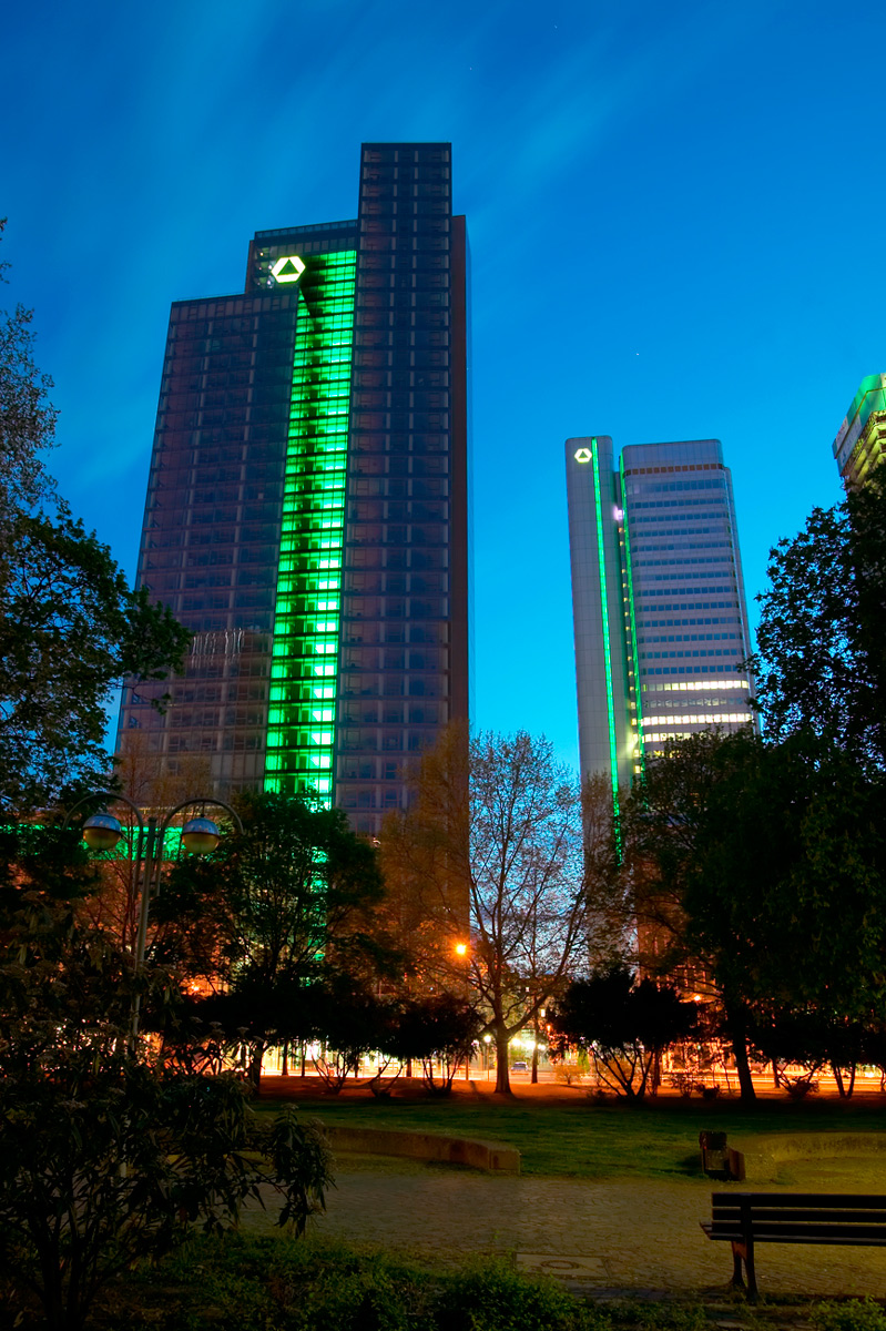 James Turrell, "Light Shaft II", Gallileo-Tower, Frankfurt/M.