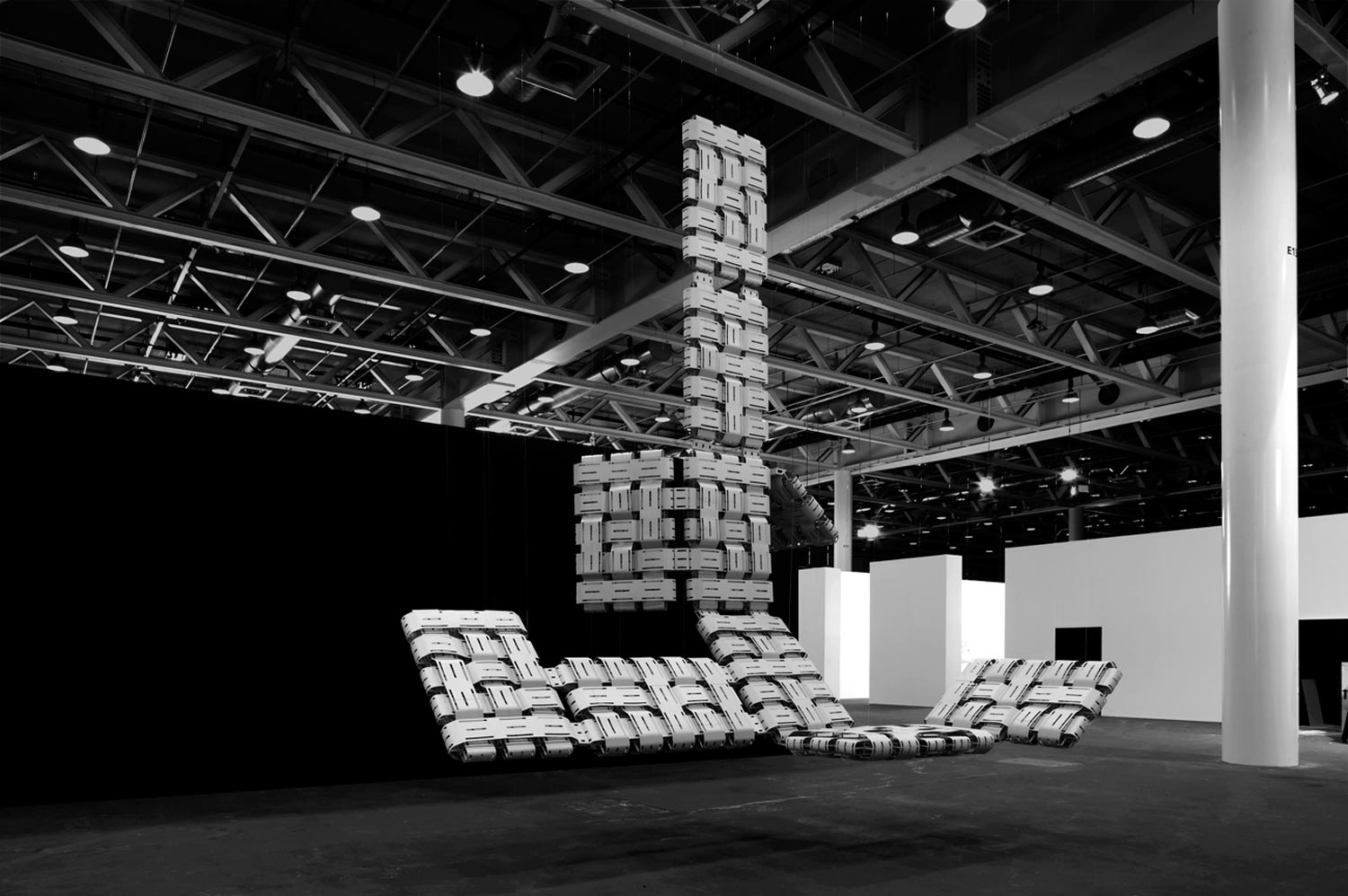 Thomas Bayrle, "Sars Formation", ART Basel